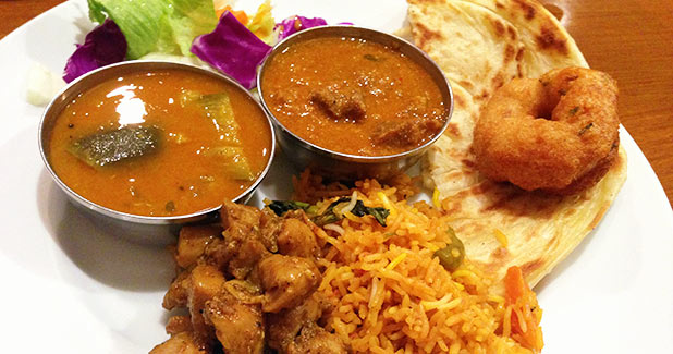 南インドのカレー三昧