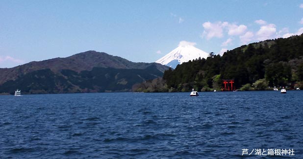 芦ノ湖　箱根神社