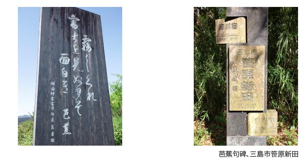 箱根宿　芭蕉句碑