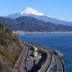 さった峠から富士を眺める
