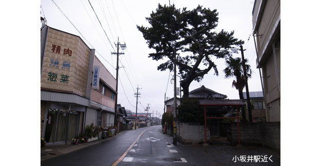 小坂井駅近く