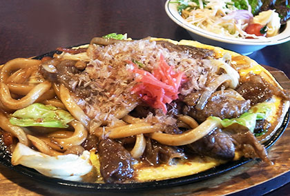 亀山みそ焼きうどん